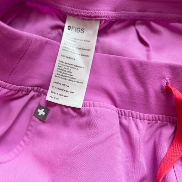 FIGS Zamora Jogger Scrub Pants Pink Cloud Women’s XS Rare Retired Limited - Picture 16 of 16